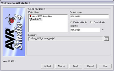 :avrstudio:creation_projet.jpg